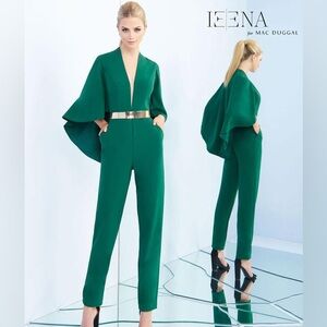 Ieena for Mac Duggal 25240I - Emerald Jumpsuit